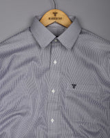 Sion Gray With White Dobby Premium Gizza Shirt