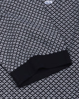 Formin Black Knitted Cotton Polo T-Shirt