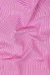 Taffy pink with white mini micro check cotton shirt