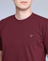 Garnet Maroon Super Supima Premium Cotton T-Shirt