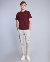 Garnet Maroon Super Supima Premium Cotton T-Shirt