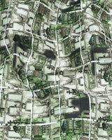 Forest Green Antique Heritage Printed Premium Gizza Shirt Style Kurta