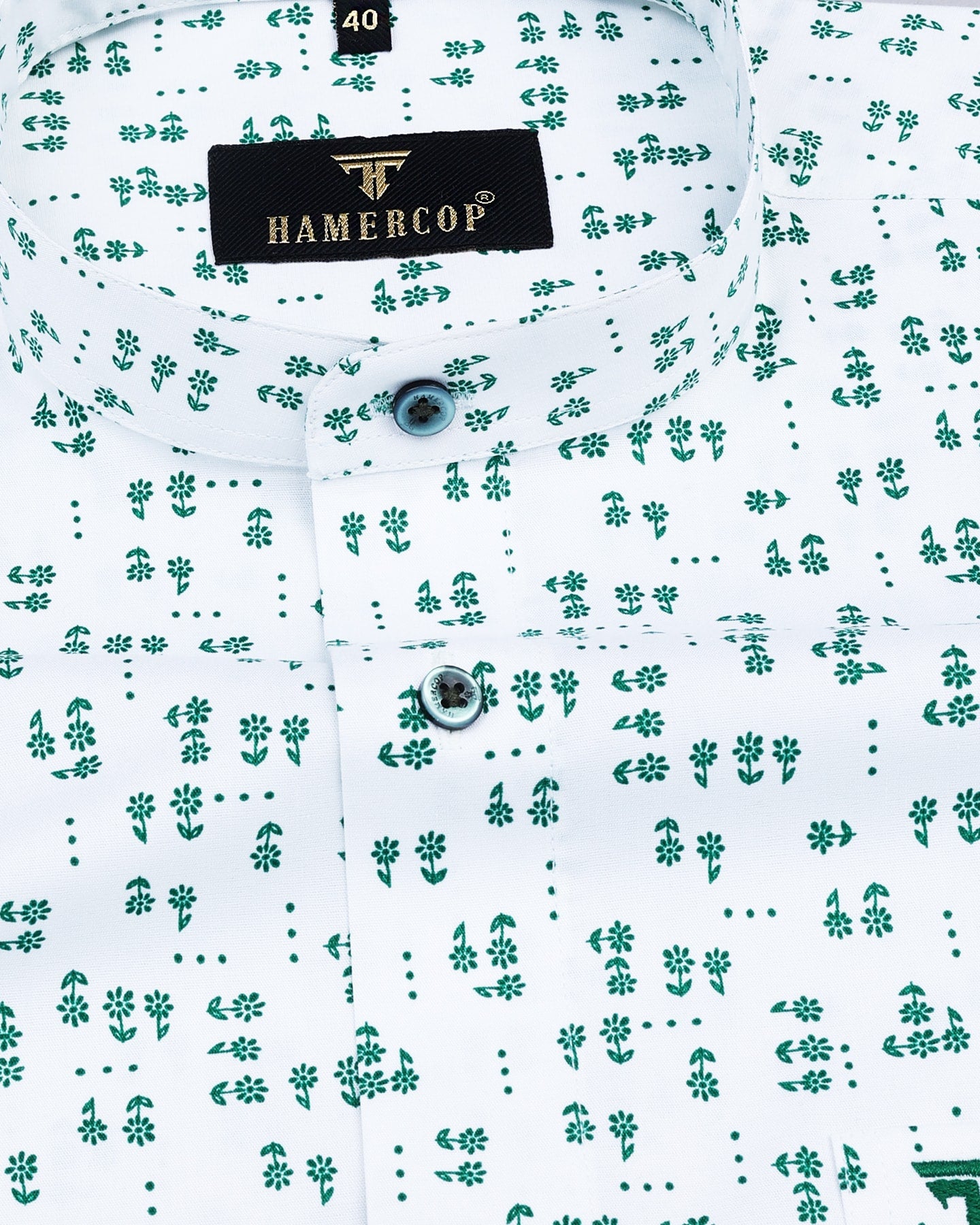 WonBBHomer AOP shirt - Structured green