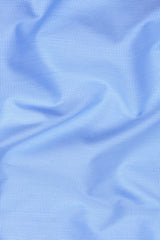 Royal blue micro houndstooth shirt