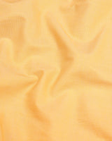 Mellow Yellow Biscuit Solid Oxford Cotton Shirt