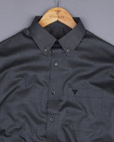 Trout Gray FilaFil Premium Cotton Solid Shirt