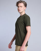 Moss Green Super Supima Premium Cotton T-Shirt