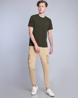 Moss Green Super Supima Premium Cotton T-Shirt