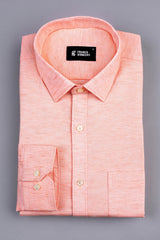 Light Mango Tango solid shirt