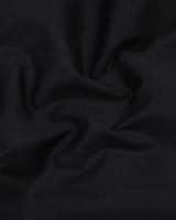 Midnight Black Soft Touch Satin Designer Tuxedo Shirt
