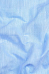 Light blue with white ruff lines solid shirt