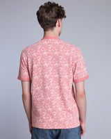 Cherry Pink Splash Printed Premium Cotton Designer T-shirt