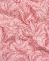 Filton Orchid Peach Printed Cotton Shirt