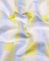 Minion Yellow Check Premium Giza Cotton Shirt