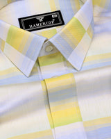 Minion Yellow Check Premium Giza Cotton Shirt