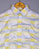 Minion Yellow Check Premium Giza Cotton Shirt