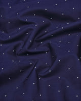 NavyBlue With White Arrow Printed Formal Cotton Shirt