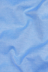 Noble Blue oxford cotton shirt