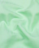 Clinton Mint Green Solid Linen Cotton Shirt