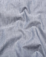 Osaka Gray Luxurious Linen Cotton Formal Shirt