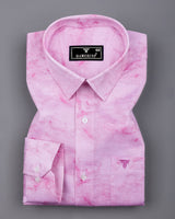 Mountain Pink Twill Premium Cotton Shirt