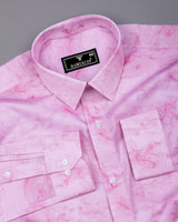 Mountain Pink Twill Premium Cotton Shirt