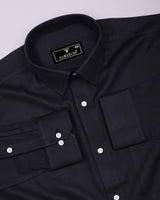 Sydney Gray With Black Twill Stripe Premium Giza Shirt