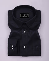 Sydney Gray With Black Twill Stripe Premium Giza Shirt