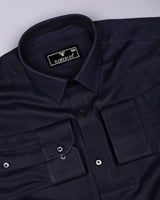 Magnet Gray Houndstooth Check Premium Giza Shirt