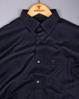 Magnet Gray Houndstooth Check Premium Giza Shirt