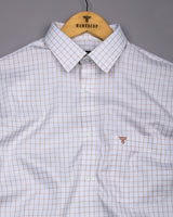 Dusty Pink With White Python Texture Dobby Cotton Shirt