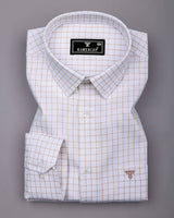 Dusty Pink With White Python Texture Dobby Cotton Shirt