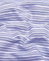 Nimora Blue With White Dobby Stripe Premium Gizza Shirt