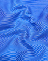 Odate Blue With White Stripe Premium Cotton Designer Shirt
