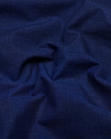 Planet Blue Melange Cotton Formal Shirt