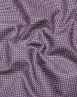 Morlen Pink With Gray Jacquard Giza Shirt