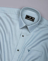 Costal Teal Green With White Gizza Shirt