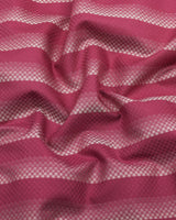 Colombia Beet Red With Cream Box Stripe Gizza Shirt