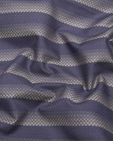 Colombia Lavender With Cream Box Stripe Giza Shirt
