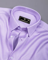 Sangry Purple Printed Premium Giza Shirt