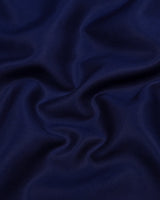 Neric NavyBlue Satin Cotton Shirt