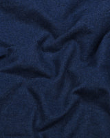 Brilliant Blue Plaid Flannel Cotton Shirt