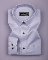 Gryson Gray With White Houndstooth Premium Giza Shirt