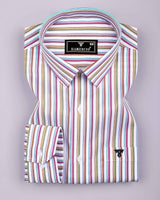 Vartone Multicolor Stripe Dobby Giza Shirt