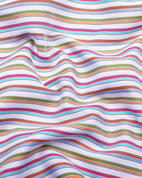 Vartone Multicolor Stripe Dobby Giza Shirt
