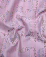 Piggy Pink Classic Jacquard Premium Giza Shirt