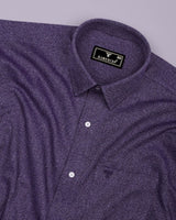 Flavyn Lavender Purple Two Shaded Plaid Flannel Shirt