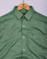 Flavyn Green Two Shaded Plaid Flannel Shirt