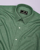 Flavyn Green Two Shaded Plaid Flannel Shirt