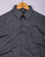 Flavyn Black Two Shaded Plaid Flannel Shirt